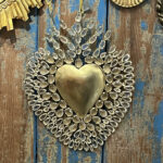 Decoration mural dorée, Cheoma